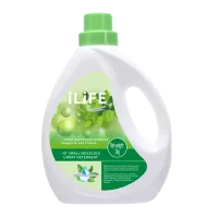 (Кол-во в коробке 8 шт) iLiFE plant small molecule detergent（2kg)/iLiFE 2 кг Растительный мелкомолекулярный стиральный порошок